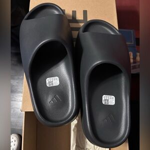 adidas Black Slip-On Loafers